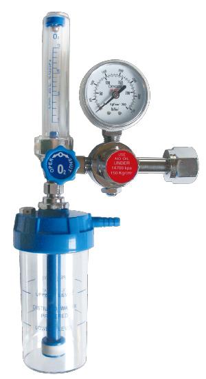 Régulateur médical à haute pression de l'oxygène de cylindre de gaz, régulateur du cylindre O2
