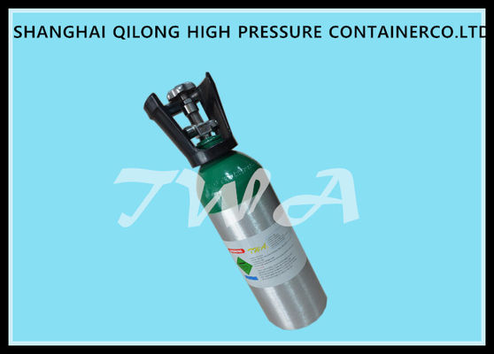 Chine cylindre d'oxygène en aluminium à haute pression d'hôpital de longueur des bouteilles de gaz 1.5L 316mm fournisseur