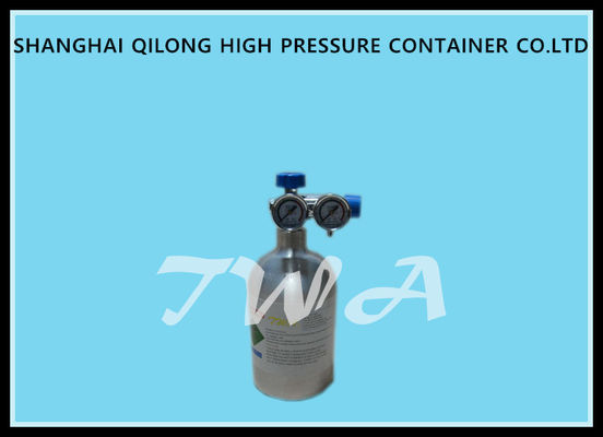 Chine Cylindre de gaz/bouteille gaz vides en aluminium médicaux de butane LW-YOY 0.4L fournisseur