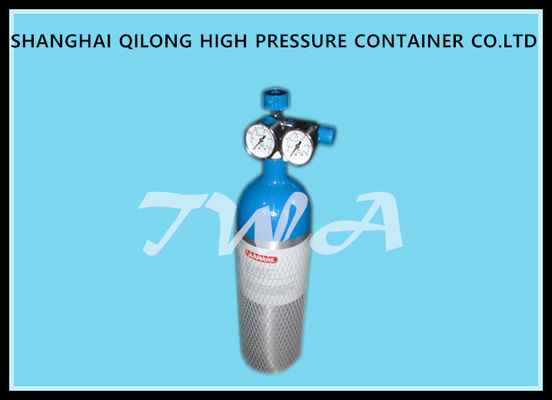 Chine L'UE de LW-VC 2L délivrent un certificat le cylindre de gaz en aluminium à haute pression L cylindre de gaz de sécurité pour l'usage médical fournisseur