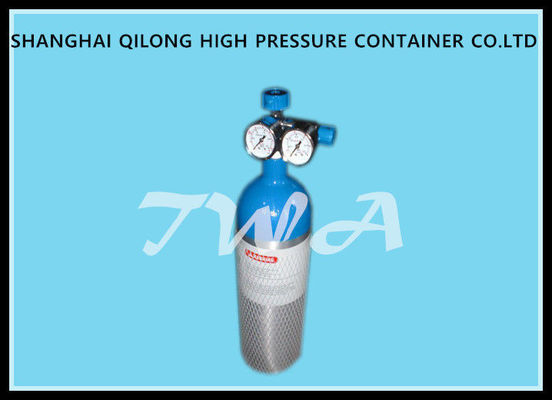 Chine diamètre en aluminium du cylindre de gaz de POINT de boisson du CO2 1.68L 111.2mm fournisseur