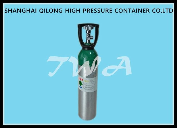 Bouteille à gaz haute pression en aluminium 10L utiliser de sécurité bouteille de gaz médical