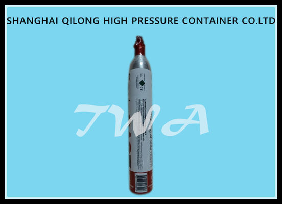 Chine Cylindre de gaz à haute pression de sécurité du POINT 0.85L de cylindre de gaz d'alliage d'aluminium pour la boisson de CO2 d'utilisation fournisseur