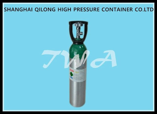 Chine cylindre de gaz en aluminium de 10L AA6061/réservoir d'oxygène en aluminium rechargeable fournisseur