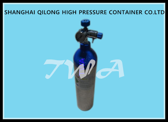 haute pression de cylindre de la plongée à l'air 2.5L avec l'aluminium, matériel en acier
